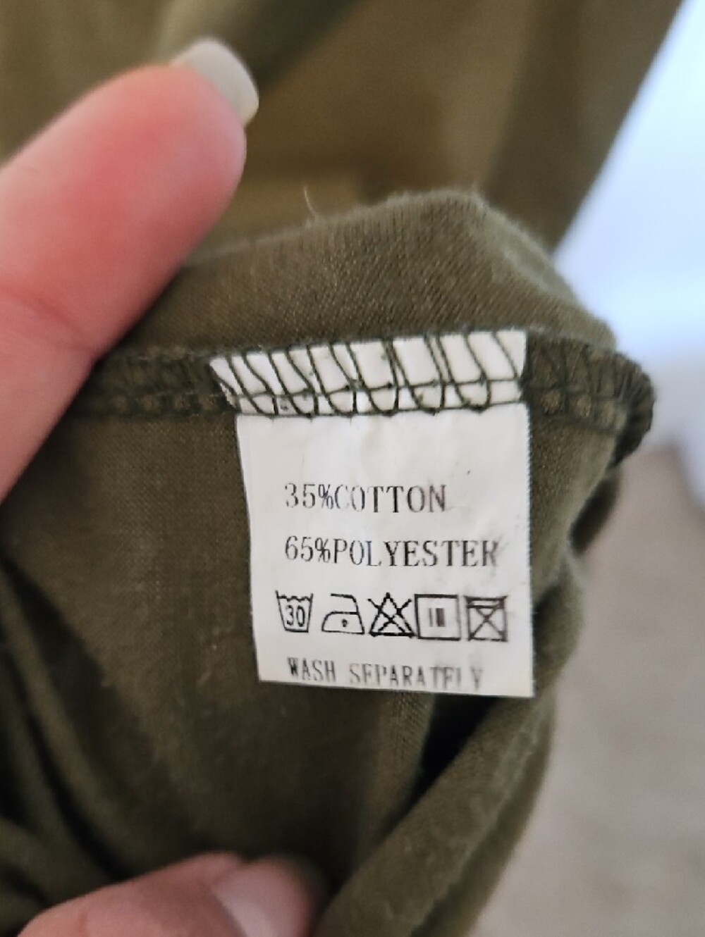 Olive Racerback Midi Tank Dress with Button Front - Picture 5 of 7